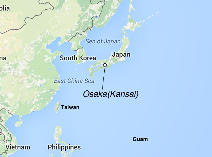 Osaka(Kansai)⇔The U.S.A./Guam Route Fare