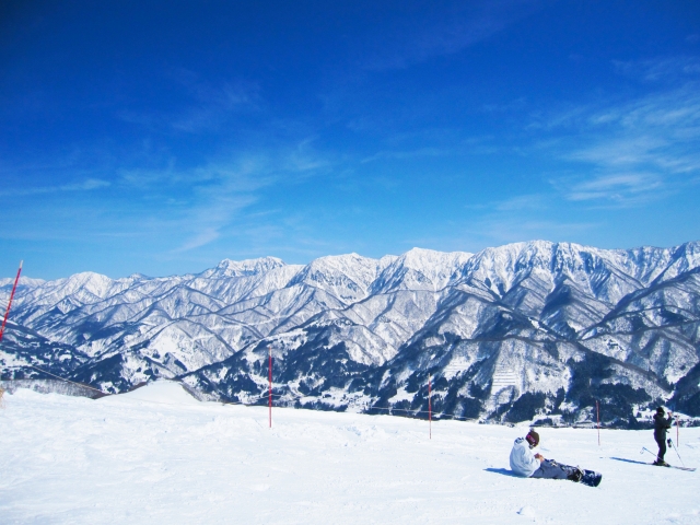 Access to the Hakuba skiing area