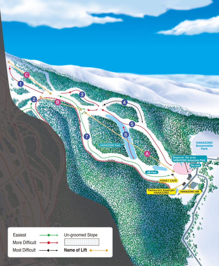 NISEKO Trail Map | JELCY